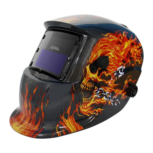 Careta Electronica Adir 6711 Flaming Skull