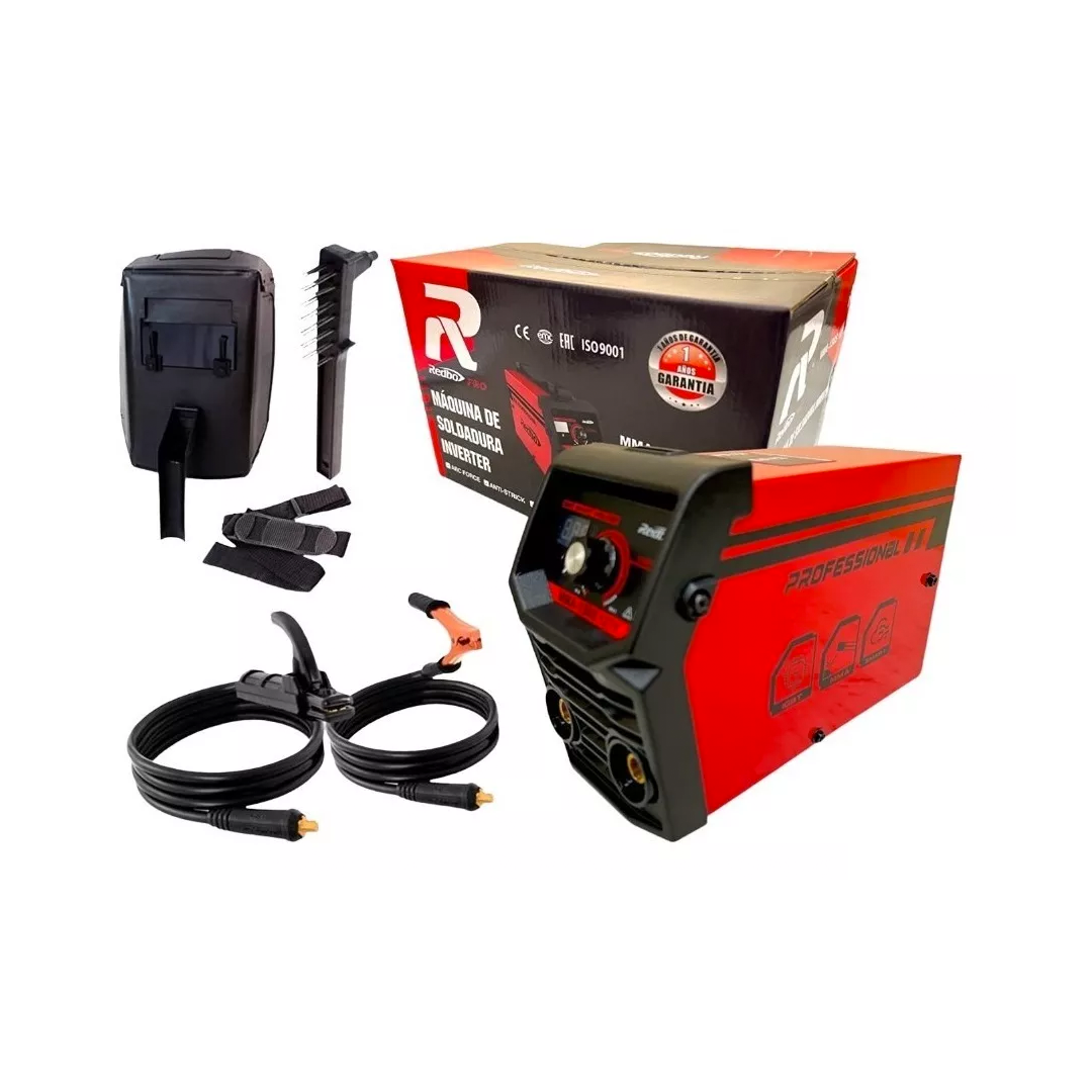 Soldadora Inverter Redbo 130 Roja